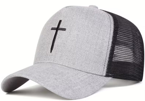 Cross Trucker Cap Premium Edition - Grey and Black