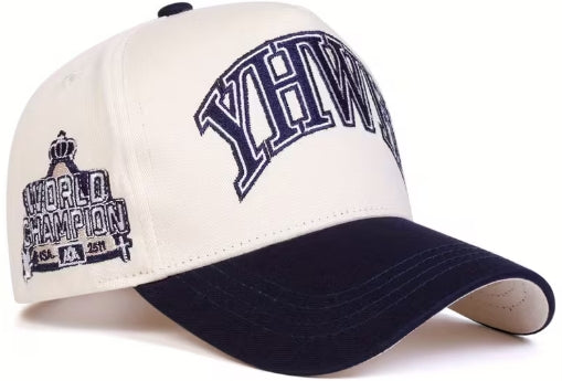YHWH World Champion Cap - Navy Brim