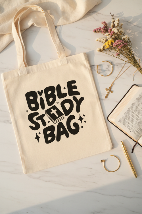 Bible Study Bag – Premium editorial shot